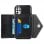 Cool Funda Colgante Wallet Negra para Samsung Galaxy S21 Ultra