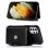 Cool Funda Colgante Wallet Negra para Samsung Galaxy S21 Ultra