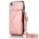 Cool Funda Colgante Wallet Rosa para iPhone 7/8/SE 2020