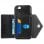 Cool Funda Colgante Wallet Negra para iPhone 7/8/SE 2020