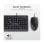 Tastatur Trust TKM-250 Membran Full-Size spritzwassergeschützt mit Maus-Set