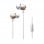 Pioneer SE-QL2T Auriculares con Micrófono Blanco/Oro