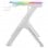 Mars Gaming MGD RGB Mesa Gaming Blanca