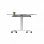 Actiu Talent 500 Mesa Elevable 138x69cm Blanca