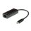 Adaptador de Red USB-C Gigabit Ewent EW9828 Alámbrico Negro