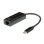 Adaptador de Red USB-C Gigabit Ewent EW9828 Alámbrico Negro
