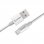 Câble UNIQO USB vers Lightning 1m Gris