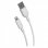 Muvit Cable USB a Lightning Macho/Macho 3m Blanco