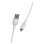 Muvit Cable USB a Lightning Macho/Macho 3m Blanco