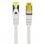 Lanberg Netzwerkkabel RJ45 Cat.6A S/FTP 0,5m Grau