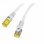 Lanberg Netzwerkkabel RJ45 Cat.6A S/FTP 0,5m Grau