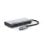 USB-C Adapter Belkin AVC006btSGY 4-in-1 100 W 4K Ultra HD Aluminium Silber