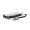 Adaptador USB-C Belkin AVC006btSGY 4 em 1 100 W HDMI 4K Ultra HD Prata