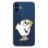 Funda Oficial de Disney Chip Potts Silueta Transparente La Bella y la Bestia para iPhone 12