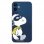 Funda Oficial de Peanuts Snoopy Silueta Snoopy para iPhone 12
