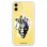 Funda Oficial de DC Comics Joker Rostro Transparente para iPhone 11