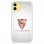 Funda Oficial Sevilla FC del Sevilla sobre Fondo Retro para iPhone 11