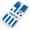 Funda Oficial RC Deportivo de la Coruña del Depor Camiseta Rayas Blanquiazul para iPhone 11