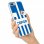 Funda Oficial RC Deportivo de la Coruña del Depor Camiseta Rayas Blanquiazul para iPhone 11