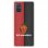 Funda Oficial RCD Mallorca del Mallorca RCD Diagonales Transparente para Samsung Galaxy A71