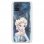 Funda Oficial de Disney Elsa Fondo Azul Frozen para Samsung Galaxy A51