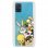 Funda Oficial de Warner Bros Personajes Siluetas Transparente Looney Tunes para Samsung Galaxy A51