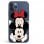 Funda Oficial de Disney Mickey y Minnie Fondo Negro Clásicos Disney para iPhone 12 Pro Max