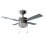 Ventilatore a soffitto Cecotec EnergySilence Aero 450 50W 4 pale reversibili, luce integrata