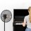 Cecotec EnergySilence 560 Woodstyle Ventilador de Pie 60W Negro/Madera