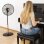 Cecotec EnergySilence 560 Woodstyle Ventilador de Pie 60W Negro/Madera