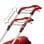 Einhell RASARRO Tondeuse à gazon poussée Batterie Noir, Rouge