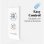 Ventilatore da soffitto universale Blu Bora UVT1312-21 con luce LED e telecomando 70W