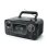 Radio CD Muse M-182 RDC Zwart FM MW Radio Cassette CD Compatibel AUX