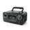 Radio CD Muse M-182 RDC Zwart FM MW Radio Cassette CD Compatibel AUX