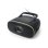 Microset Muse M-202 VT Radio CD Zwart FM/MW Analoog