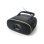 Microset Muse M-202 VT Radio CD Zwart FM/MW Analoog