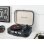 Tocadiscos Muse MT-201 10W Bluetooth USB AUX Trazione Cinghia Vinile Grigio