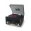 Tocadiscos Muse MT-112 W 20 W RMS Bluetooth USB AUX Tracción por correa CD FM marrón