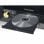 Muse MT-112 W Microcadena CD con Tocadiscos Negro