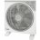 Kunft KBF2379 Ventilador Box Fan 40W Blanco