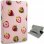 Cool Funda Giratoria Dibujos Fresas para Ebook/Tablet 10"