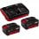 Einhell PXC Kit 2 Baterías 18V 3.0Ah + Cargador doble