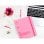 Oxford Live & Go EuropeanBinder Archivador Carpeblock con Recambio A4+ Rosa Pastel