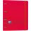 Oxford Live & Go EuropeanBinder Archivador Carpeblock con Recambio A4+ Rojo