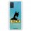 Funda Oficial de DC Comics Batman Silueta Transparente para Samsung Galaxy A51 5G