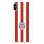 Funda Oficial C.D Lugo del Lugo Roja y Blanca para iPhone X