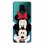Funda Oficial de Disney Mickey y Minnie Fondo Negro Clásicos Disney para Xiaomi Redmi Note 9S