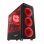 Genesis Irid 300 LED Rojo Cristal Templado USB 3.0