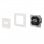 LogiLink PA0254 Base de Enchufe de Pared USB/USB-C Blanca