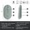 Logitech Pebble M350 Ratón Óptico Inalámbrico Verde